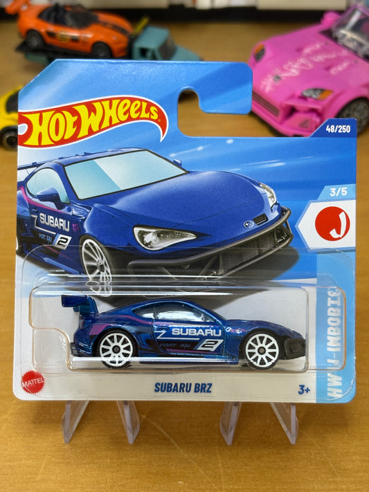 Hot Wheels Mainline / Subaru BRZ / 2025 J-Imports (Short Card) BLUE