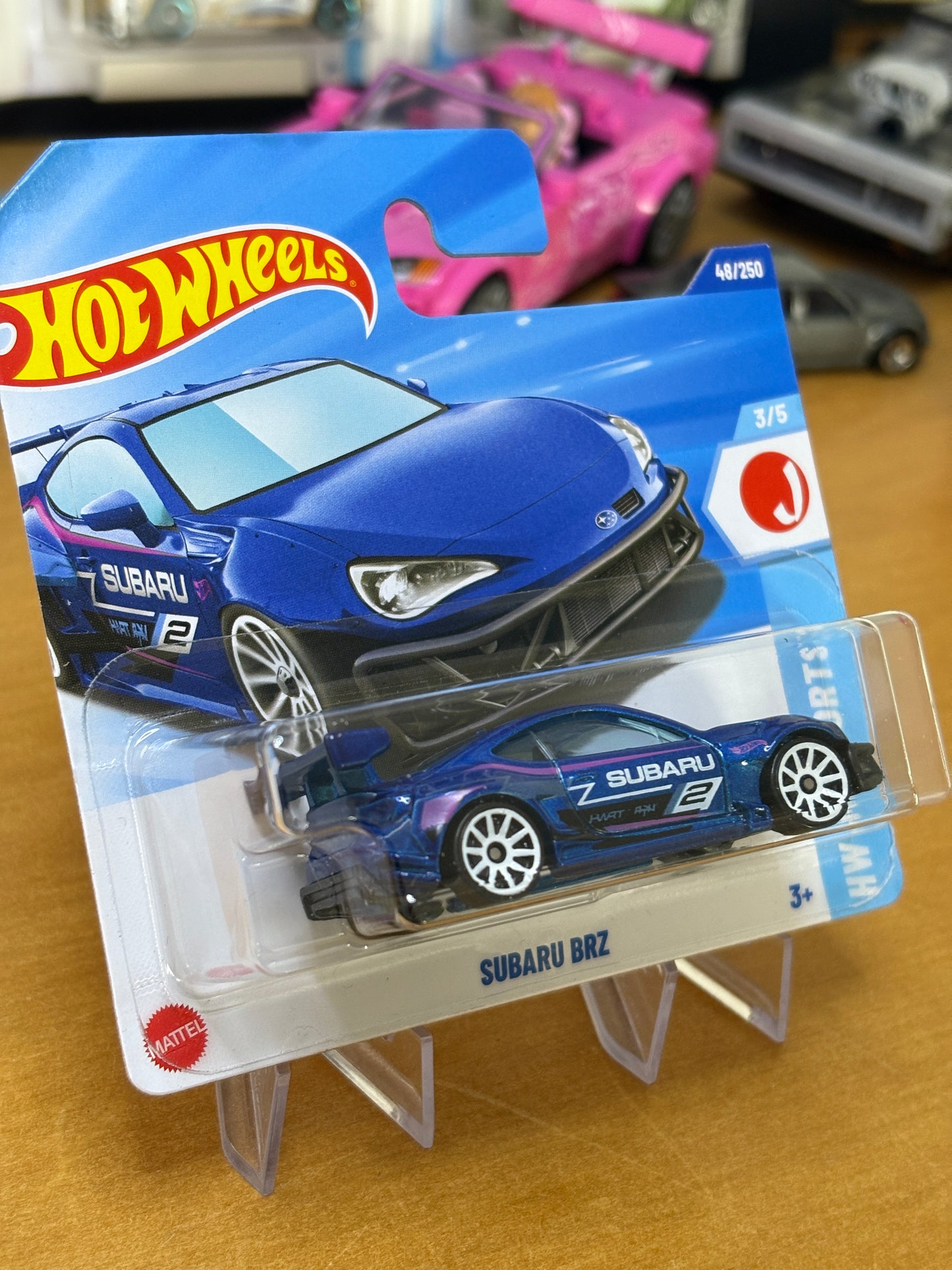 Hot Wheels Mainline / Subaru BRZ / 2025 J-Imports (Short Card) BLUE