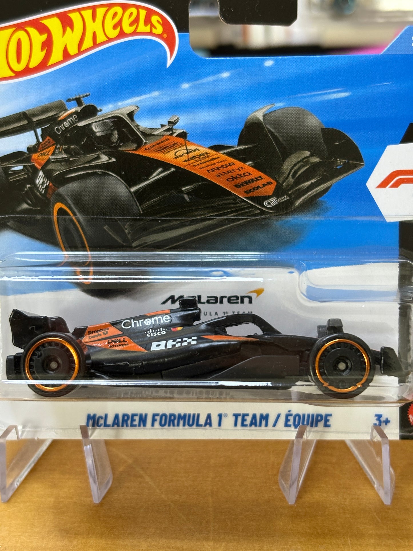 Hot Wheels Mainline / McLaren Formula 1 Team / Equipe / 2026 Formula 1 1/5 Short Card