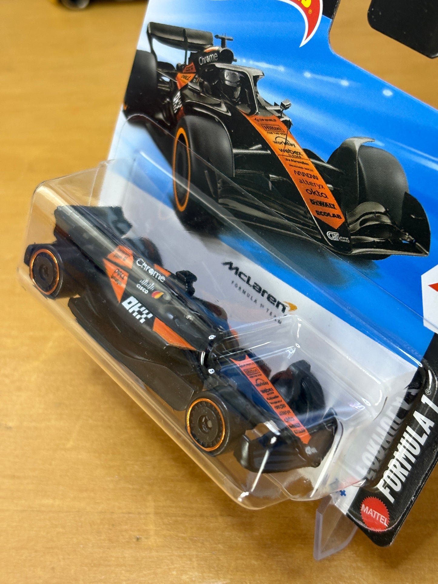 Hot Wheels Mainline / McLaren Formula 1 Team / Equipe / 2026 Formula 1 1/5 Short Card