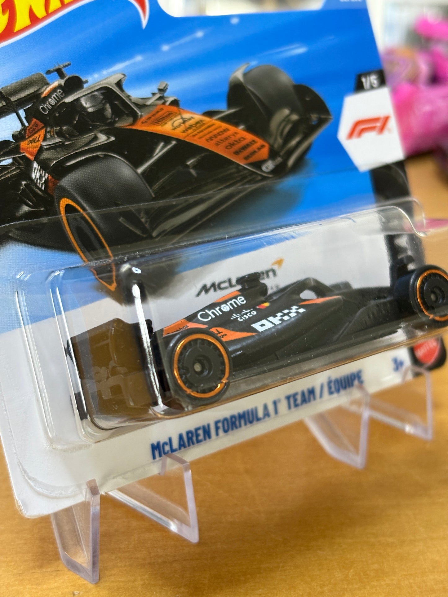 Hot Wheels Mainline / McLaren Formula 1 Team / Equipe / 2026 Formula 1 1/5 Short Card
