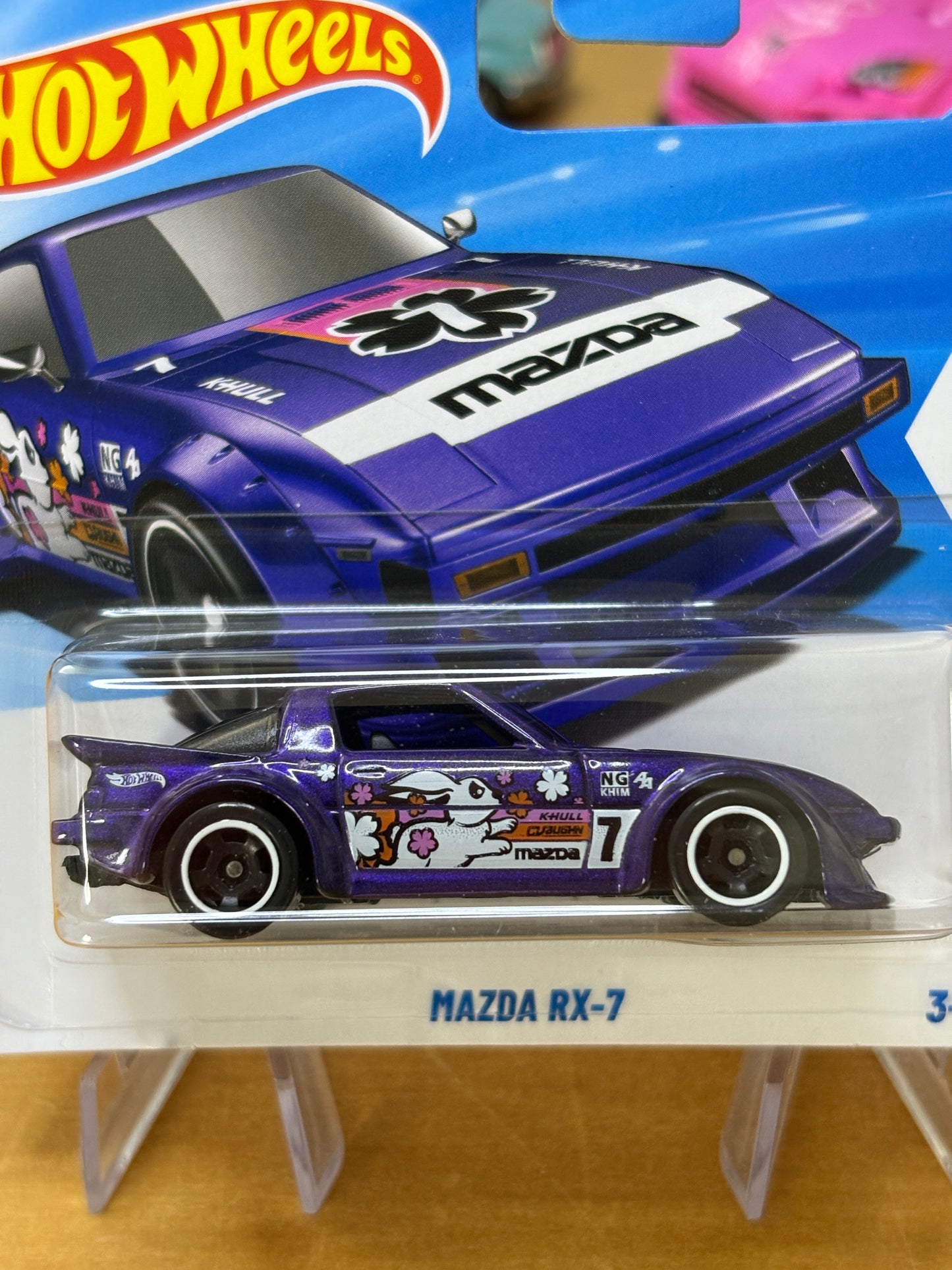 Hot Wheels Mainline / Mazda RX-7 / 2026 HW J-Imports 2/10 Short Card