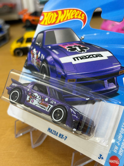 Hot Wheels Mainline / Mazda RX-7 / 2026 HW J-Imports 2/10 Short Card