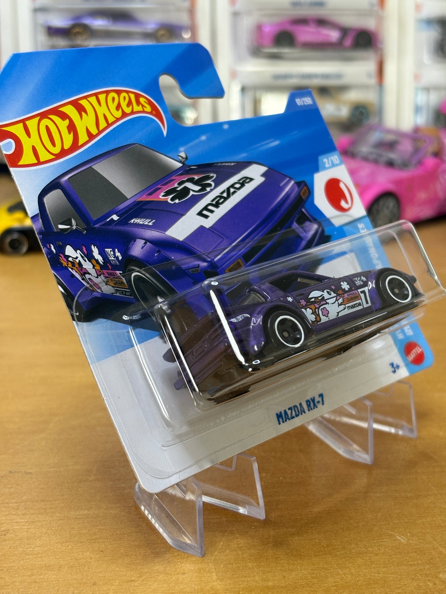 Hot Wheels Mainline / Mazda RX-7 / 2026 HW J-Imports 2/10 Short Card