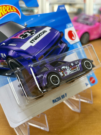 Hot Wheels Mainline / Mazda RX-7 / 2026 HW J-Imports 2/10 Short Card