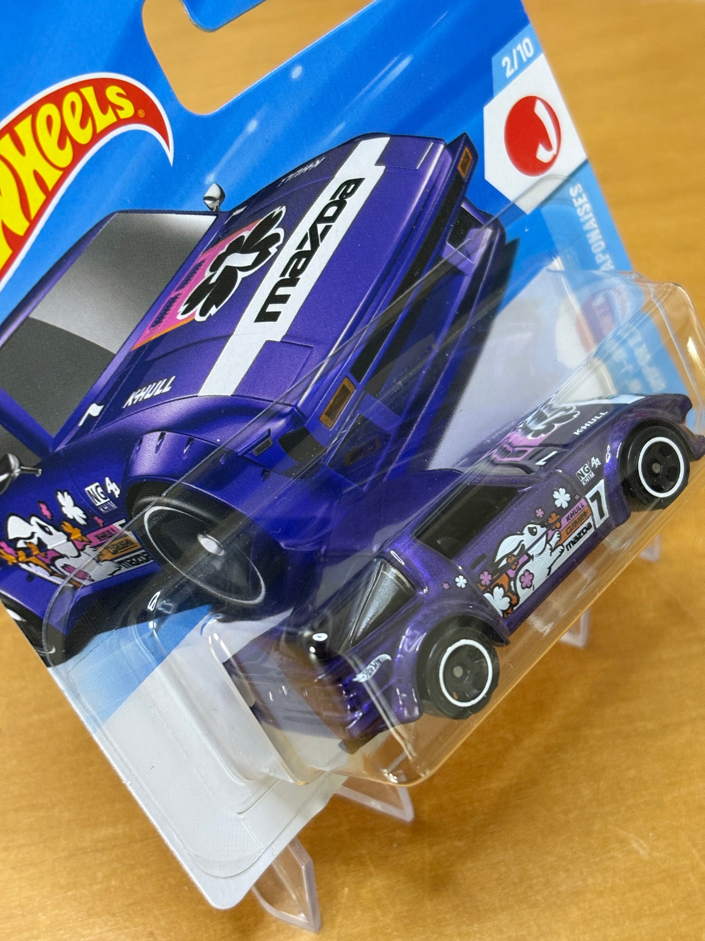 Hot Wheels Mainline / Mazda RX-7 / 2026 HW J-Imports 2/10 Short Card