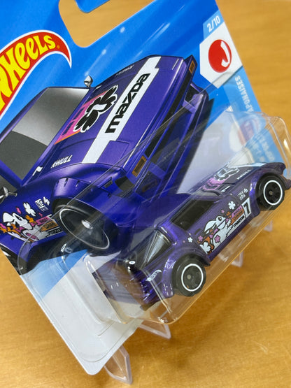 Hot Wheels Mainline / Mazda RX-7 / 2026 HW J-Imports 2/10 Short Card