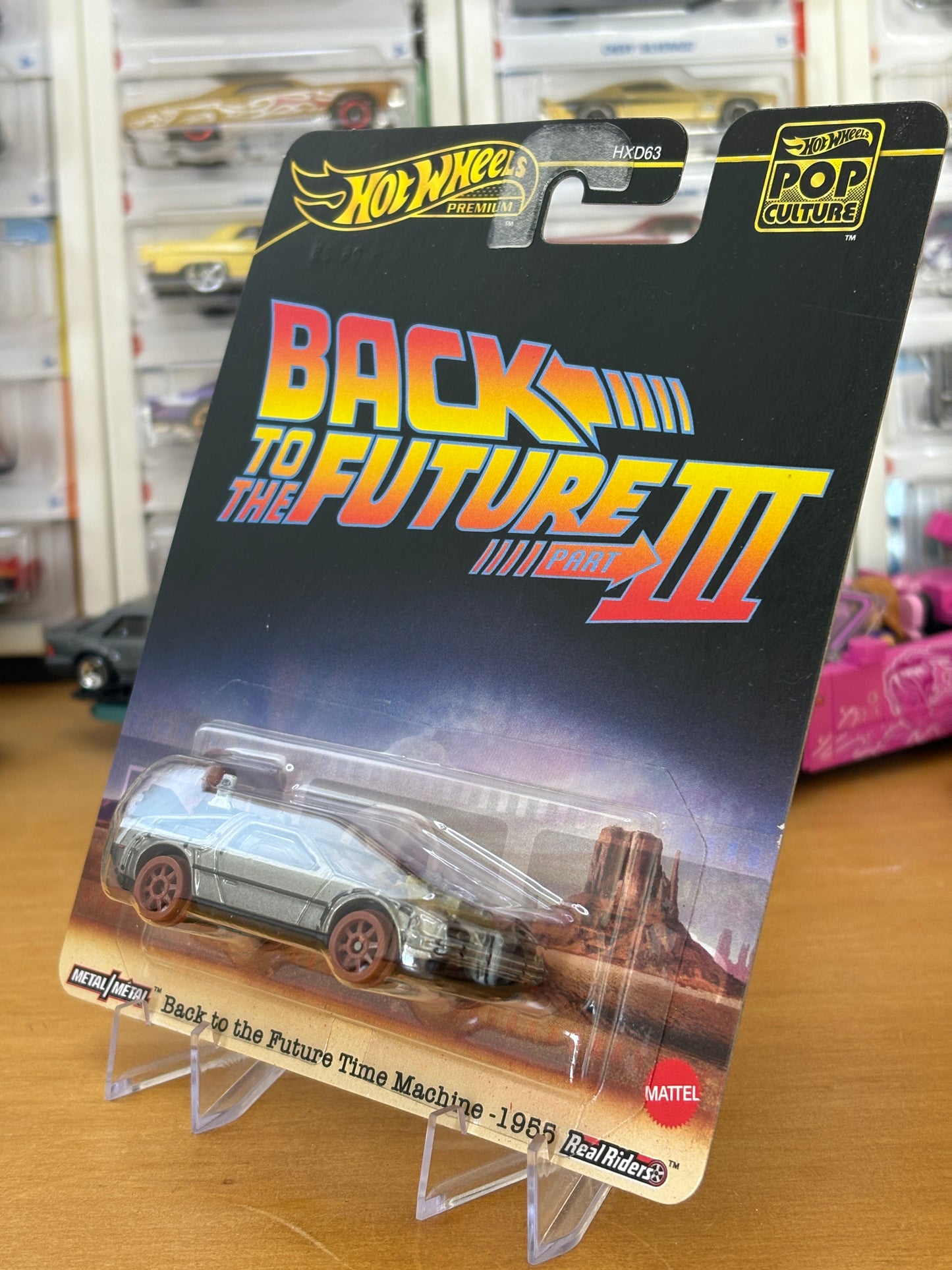 Hot Wheels Premium / Back to the Future Time Machine - 1955 / 2025 HW Pop Culture Back to the Future