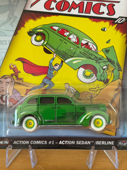 Hot Wheels Premium / Action Comics #1 - Action Sedan/ 2025 HW Pop Culture DC Action Comics