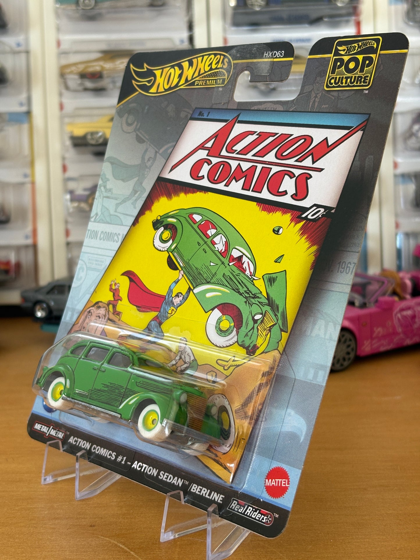 Hot Wheels Premium / Action Comics #1 - Action Sedan/ 2025 HW Pop Culture DC Action Comics