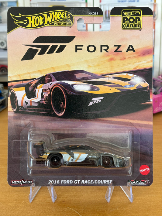 Hot Wheels Premium / 2016 Ford GT Race/Course / 2025 HW Pop Culture Forza