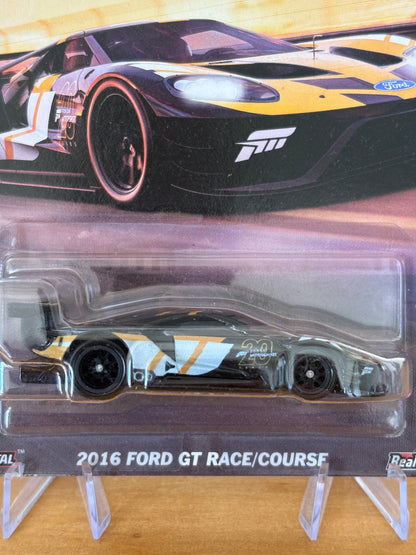 Hot Wheels Premium / 2016 Ford GT Race/Course / 2025 HW Pop Culture Forza