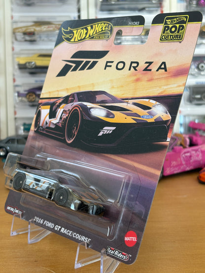 Hot Wheels Premium / 2016 Ford GT Race/Course / 2025 HW Pop Culture Forza