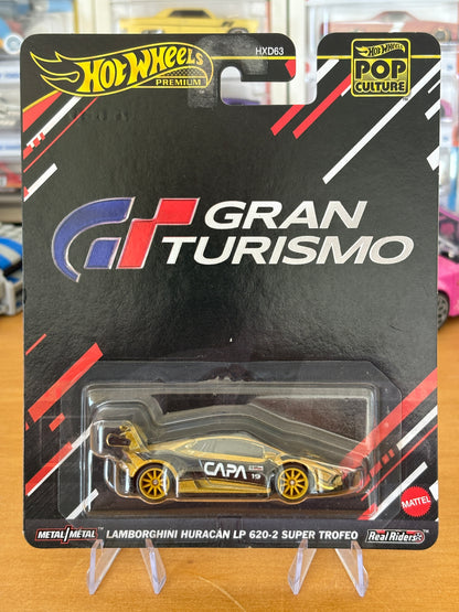 Hot Wheels Premium / Lamborghini Huracan LP 620-2 Super Trofeo / 2025 HW Pop Culture Gran Turismo