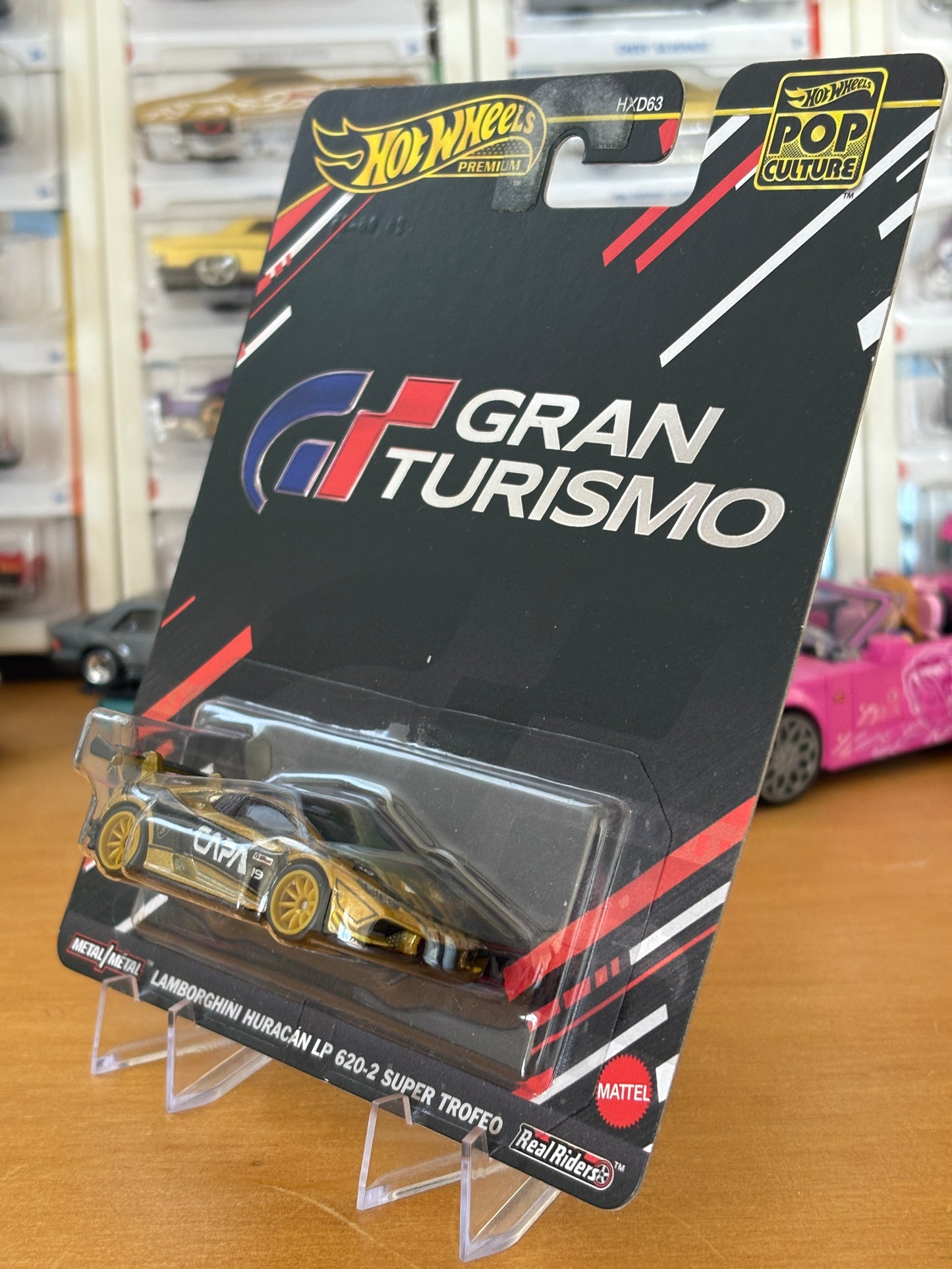 Hot Wheels Premium / Lamborghini Huracan LP 620-2 Super Trofeo / 2025 HW Pop Culture Gran Turismo