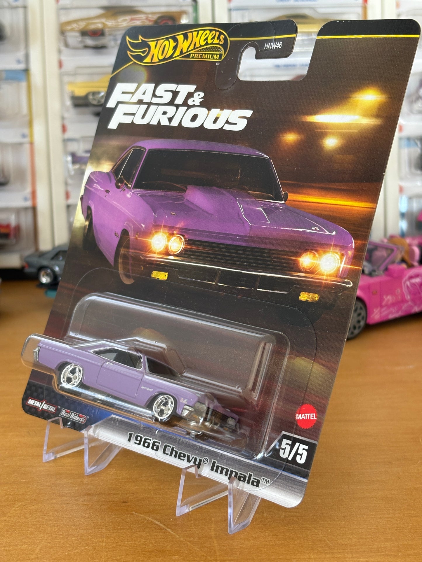 Hot Wheels Premium / 1966 Chevy Impala / 2025 HW Fast & Furious 5/5