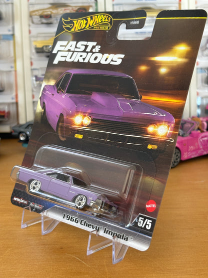 Hot Wheels Premium / 1966 Chevy Impala / 2025 HW Fast & Furious 5/5