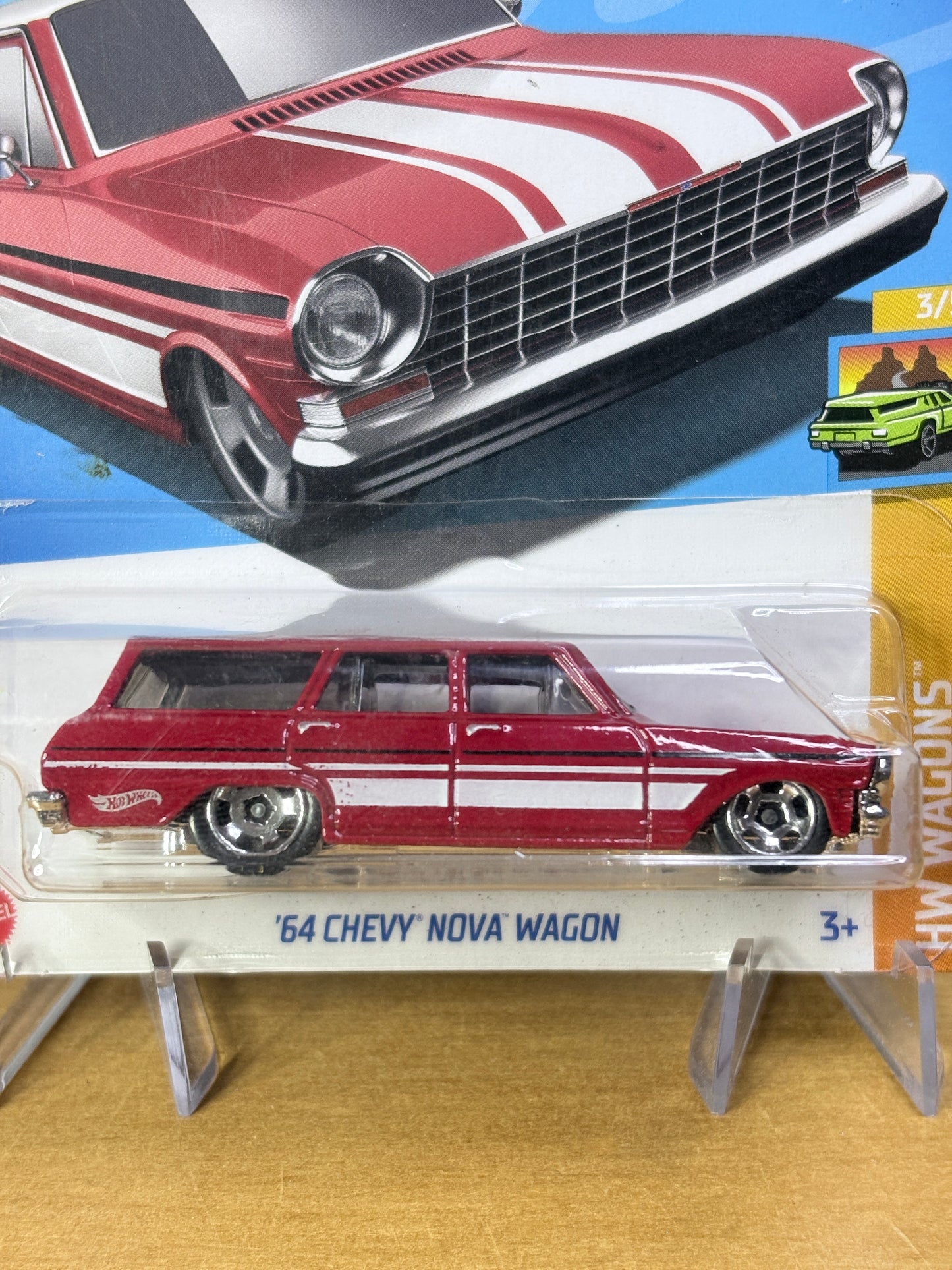 Hot Wheels '64 Chevy Nova Wagon | 2020 HW Wagons 3/5 Mainline
