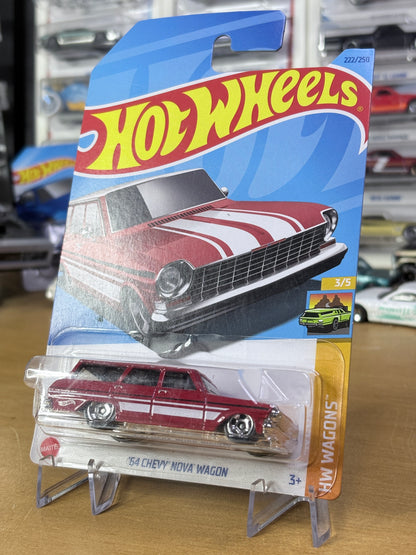 Hot Wheels '64 Chevy Nova Wagon | 2020 HW Wagons 3/5 Mainline