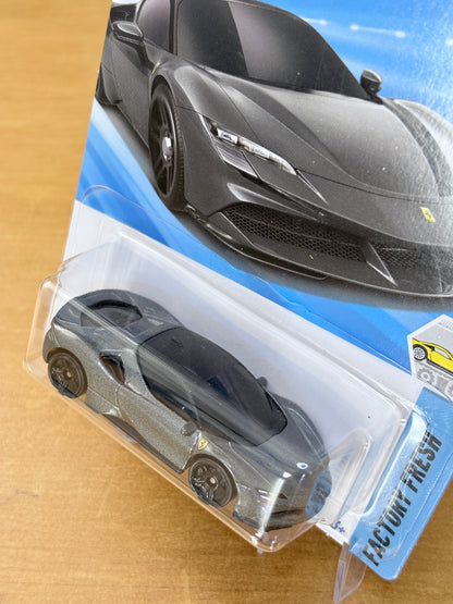 Hot Wheels Mainline / Ferrari SF90 Stredale / 2025 HW: Factory Fresh 5/5 GREY
