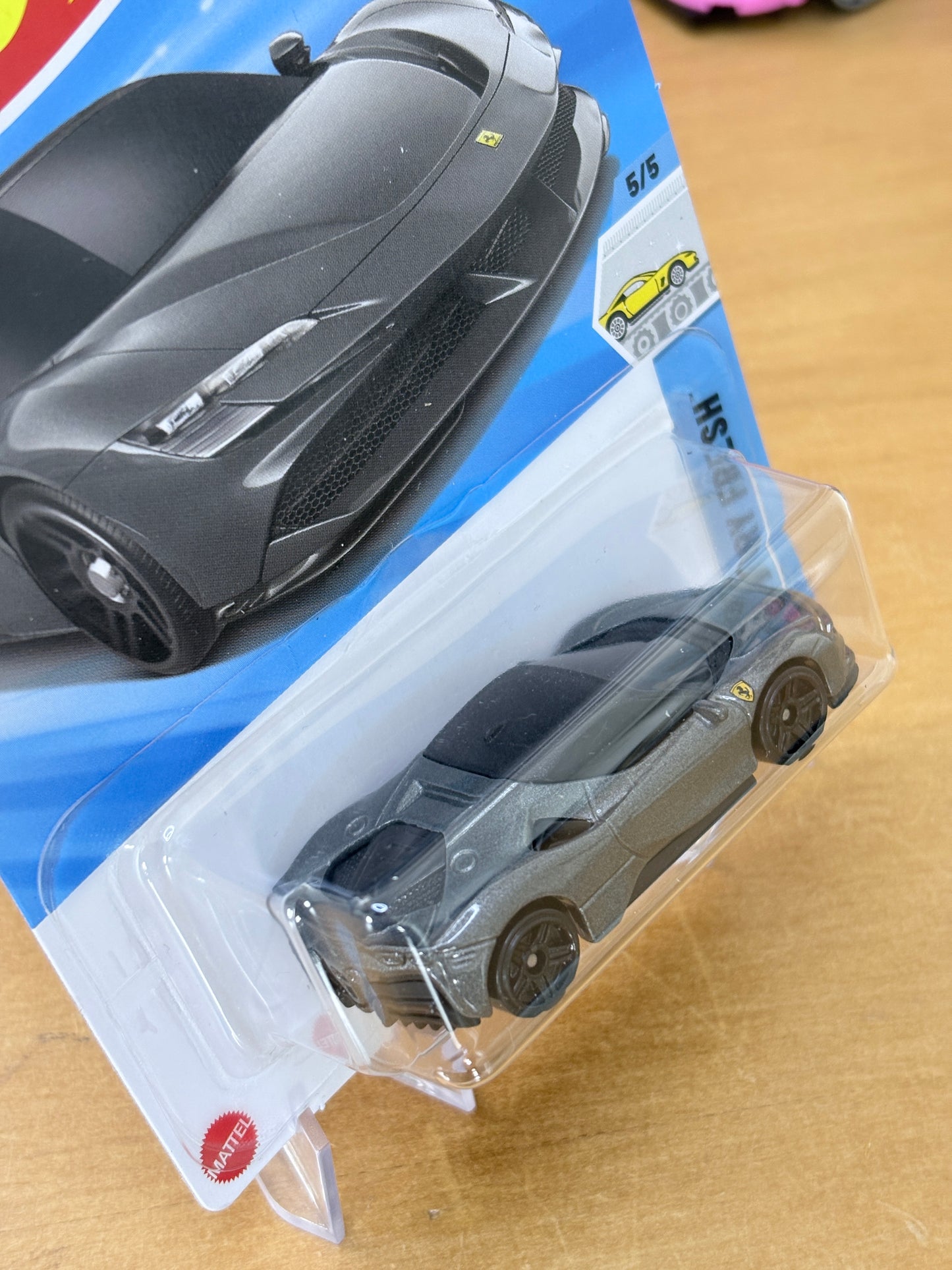 Hot Wheels Mainline / Ferrari SF90 Stredale / 2025 HW: Factory Fresh 5/5 GREY
