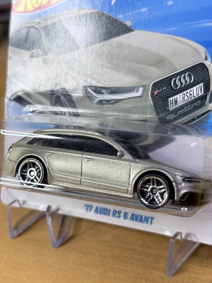 Hot Wheels '17 Audi RS6 Avant | 2026 HW Euro 2/10 Mainline
