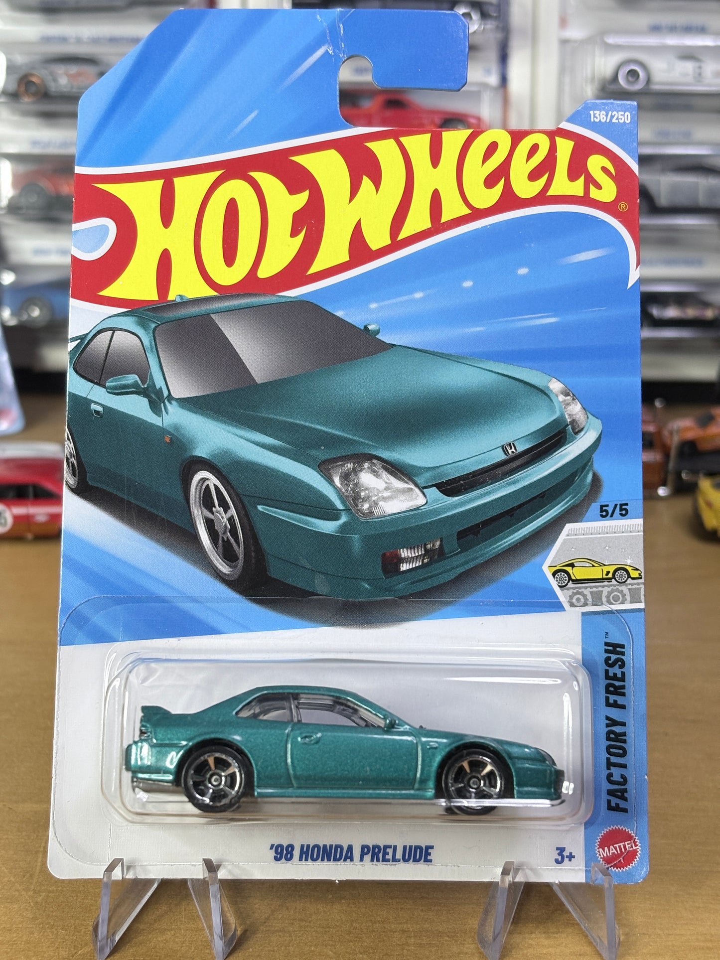 Hot Wheels '98 Honda Prelude | 2026 Factory Fresh 5/5