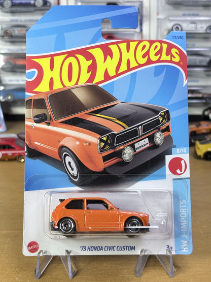 Hot Wheels '73 Honda Civic Custom | 2024 HW J-Imports 8/10 Mainline
