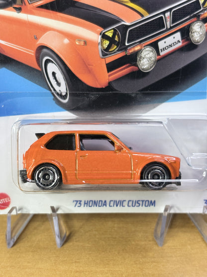 Hot Wheels '73 Honda Civic Custom | 2024 HW J-Imports 8/10 Mainline