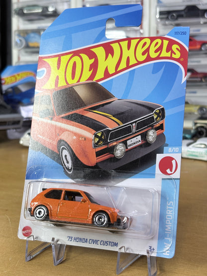 Hot Wheels '73 Honda Civic Custom | 2024 HW J-Imports 8/10 Mainline