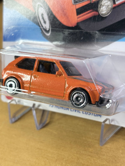 Hot Wheels '73 Honda Civic Custom | 2024 HW J-Imports 8/10 Mainline