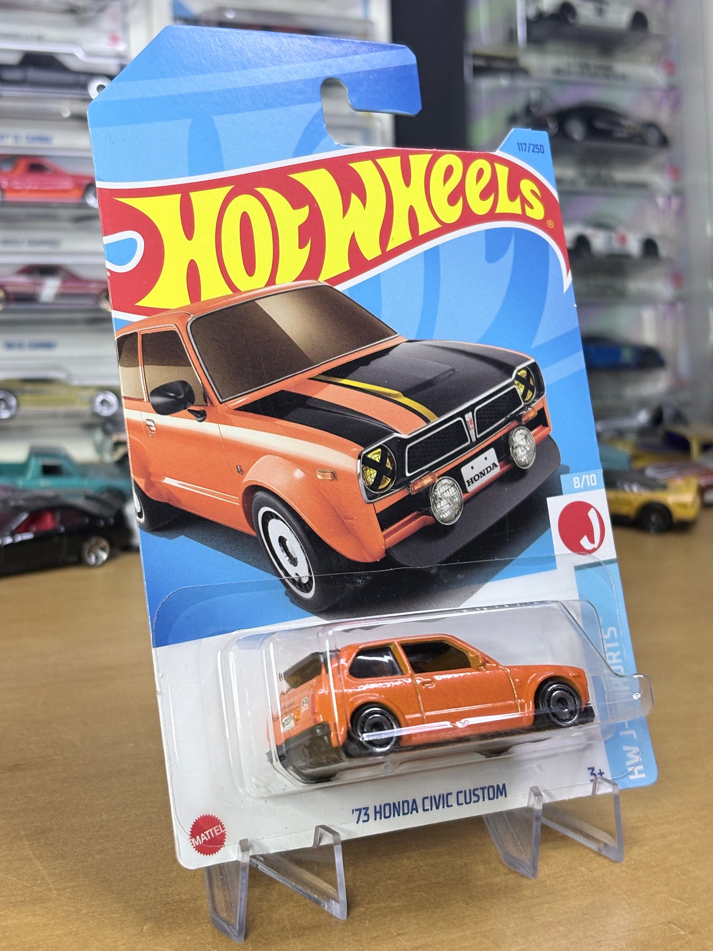 Hot Wheels '73 Honda Civic Custom | 2024 HW J-Imports 8/10 Mainline