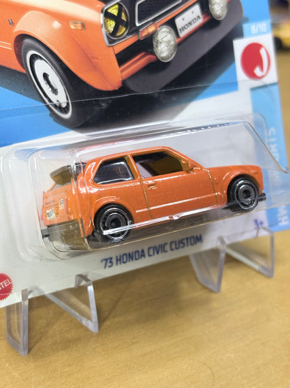 Hot Wheels '73 Honda Civic Custom | 2024 HW J-Imports 8/10 Mainline
