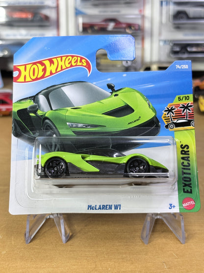 Hot Wheels McLaren W1 | 2026 Exotics 5/10 Short Card