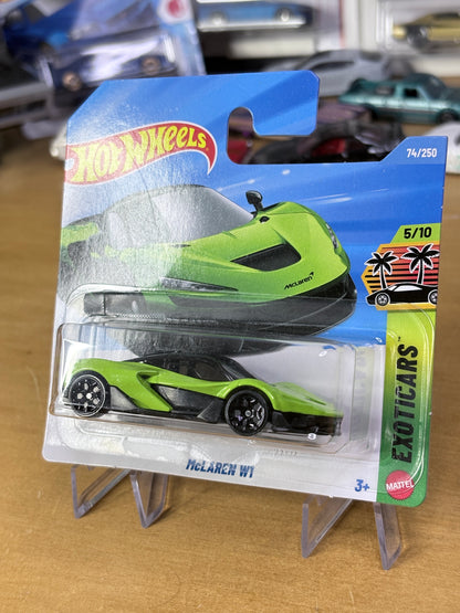 Hot Wheels McLaren W1 | 2026 Exotics 5/10 Short Card