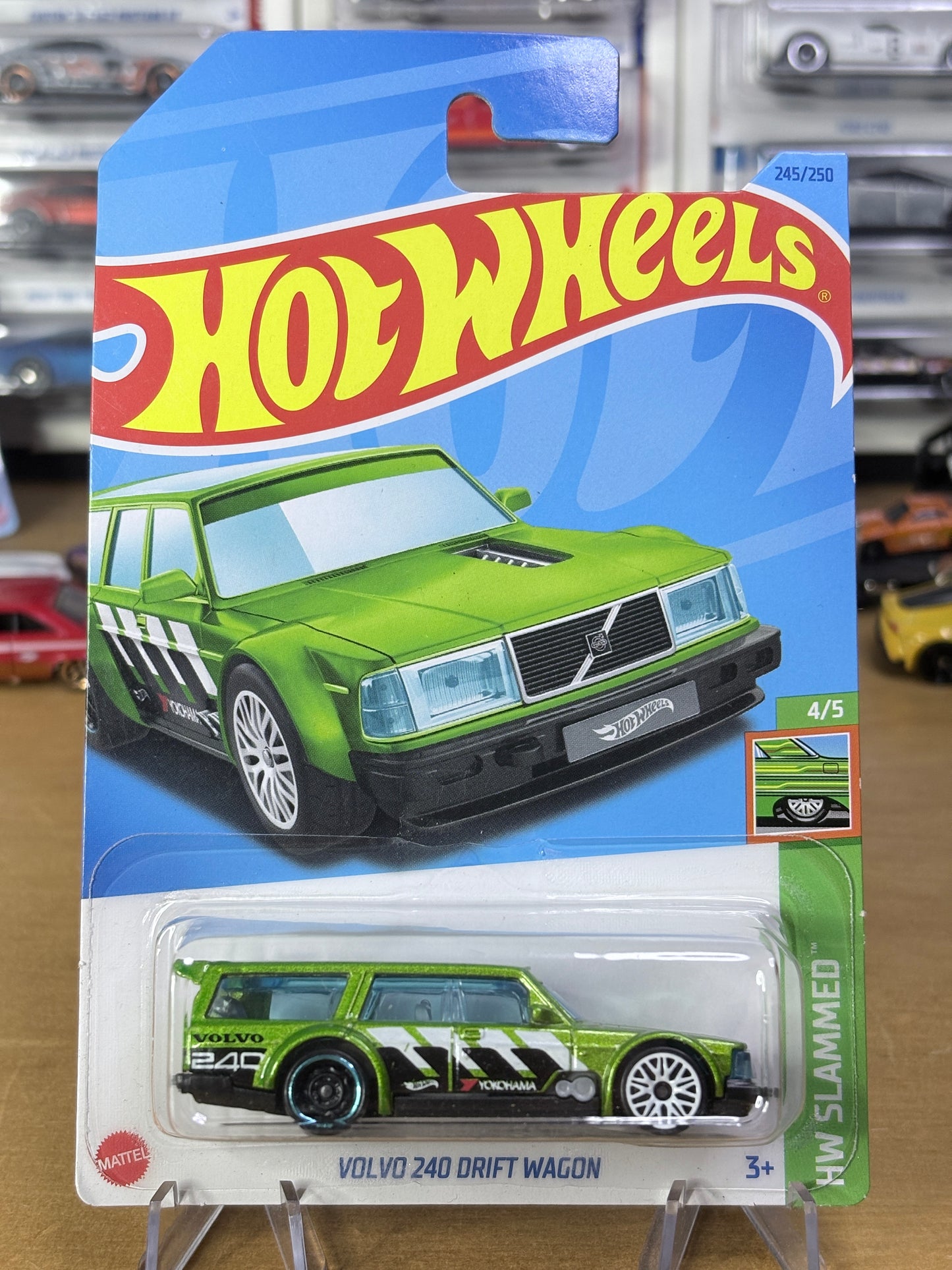 Hot Wheels Volvo 240 Drift Wagon | 2023 HW Slammed Mainline