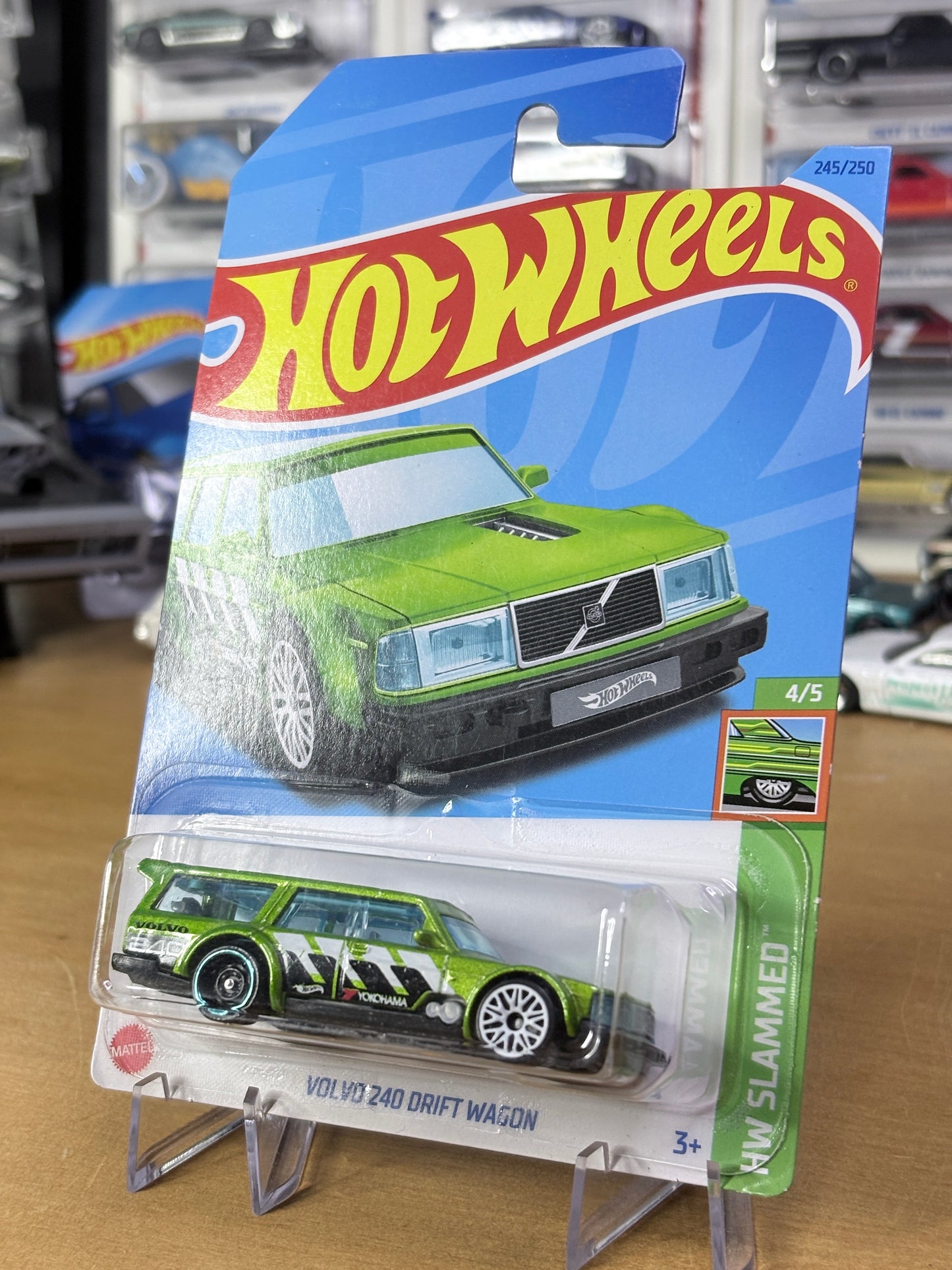 Hot Wheels Volvo 240 Drift Wagon | 2023 HW Slammed Mainline