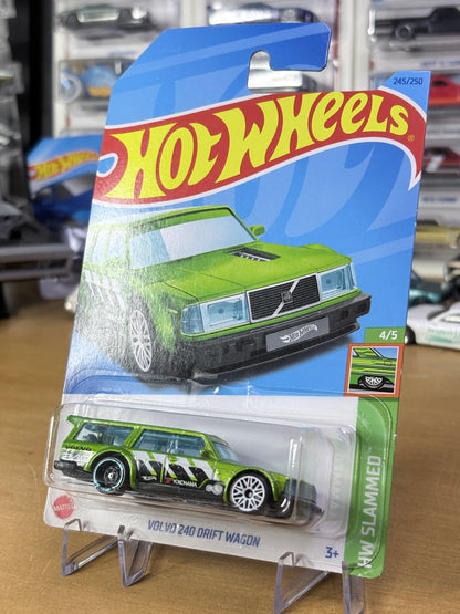 Hot Wheels Volvo 240 Drift Wagon | 2023 HW Slammed Mainline