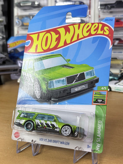 Hot Wheels Volvo 240 Drift Wagon | 2023 HW Slammed Mainline