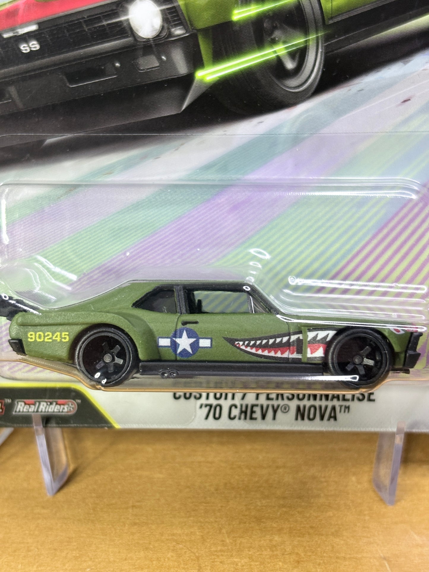 Hot Wheels Custom '70 Chevy Nova Aero Styles 5/5 Premium Diecast