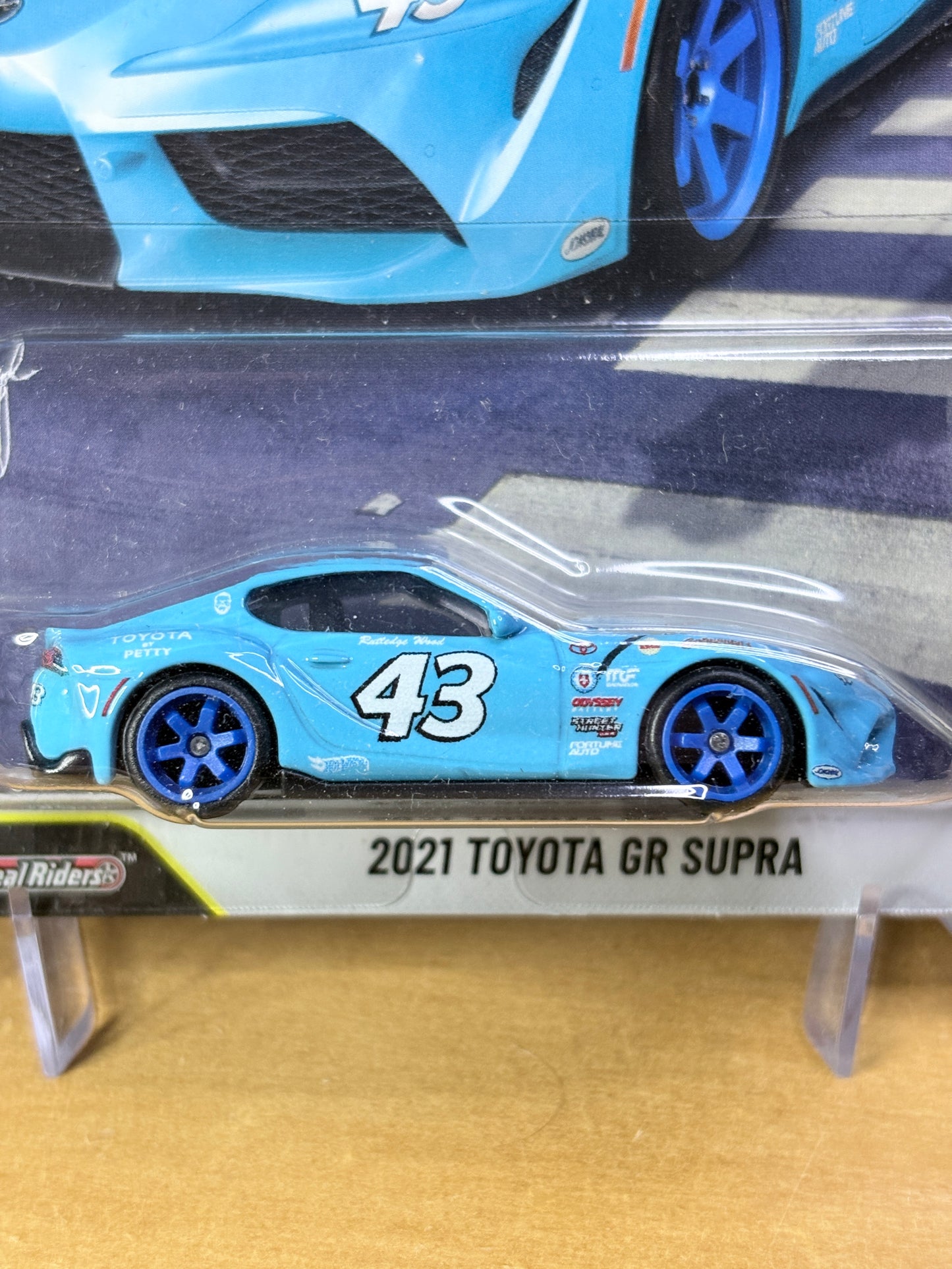 Hot Wheels 2021 Toyota GR Supra Boulevard #155 Premium Diecast