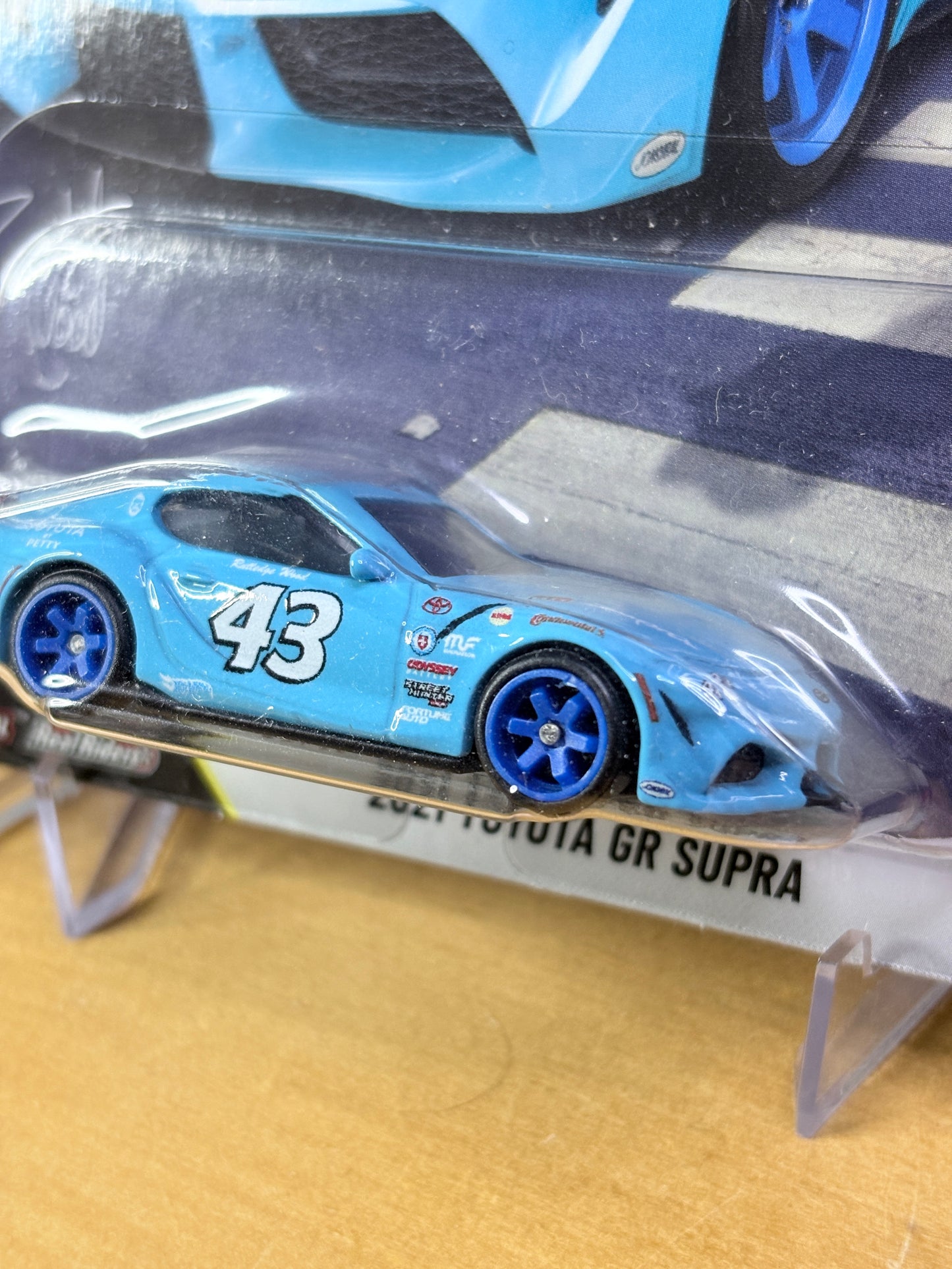 Hot Wheels 2021 Toyota GR Supra Boulevard #155 Premium Diecast