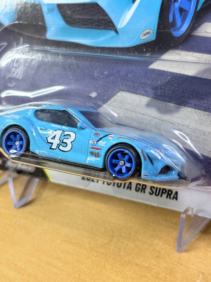 Hot Wheels 2021 Toyota GR Supra Boulevard #155 Premium Diecast