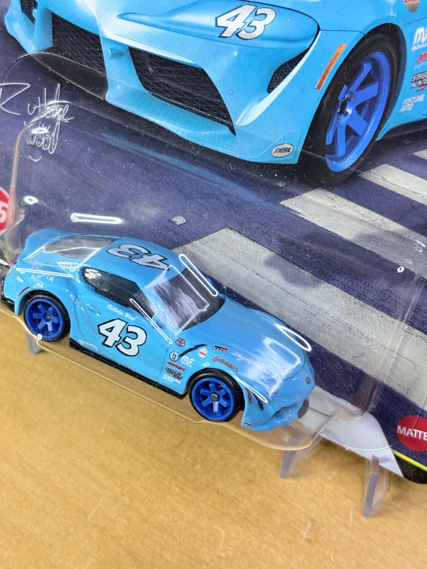 Hot Wheels 2021 Toyota GR Supra Boulevard #155 Premium Diecast