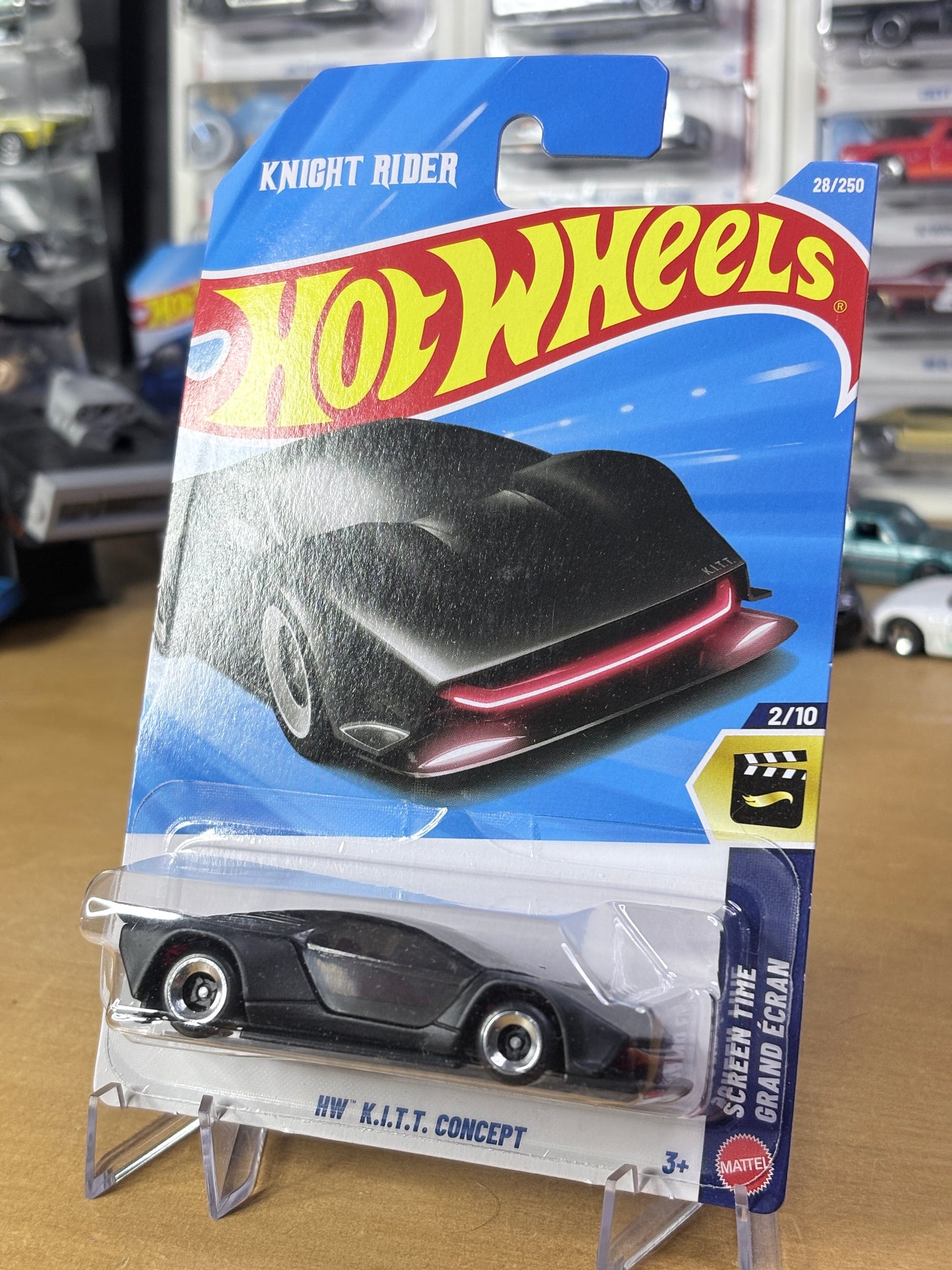 Hot Wheels HW K.I.T.T Concept | 2026 Screen Time 2/10 Mainline (Short Card)