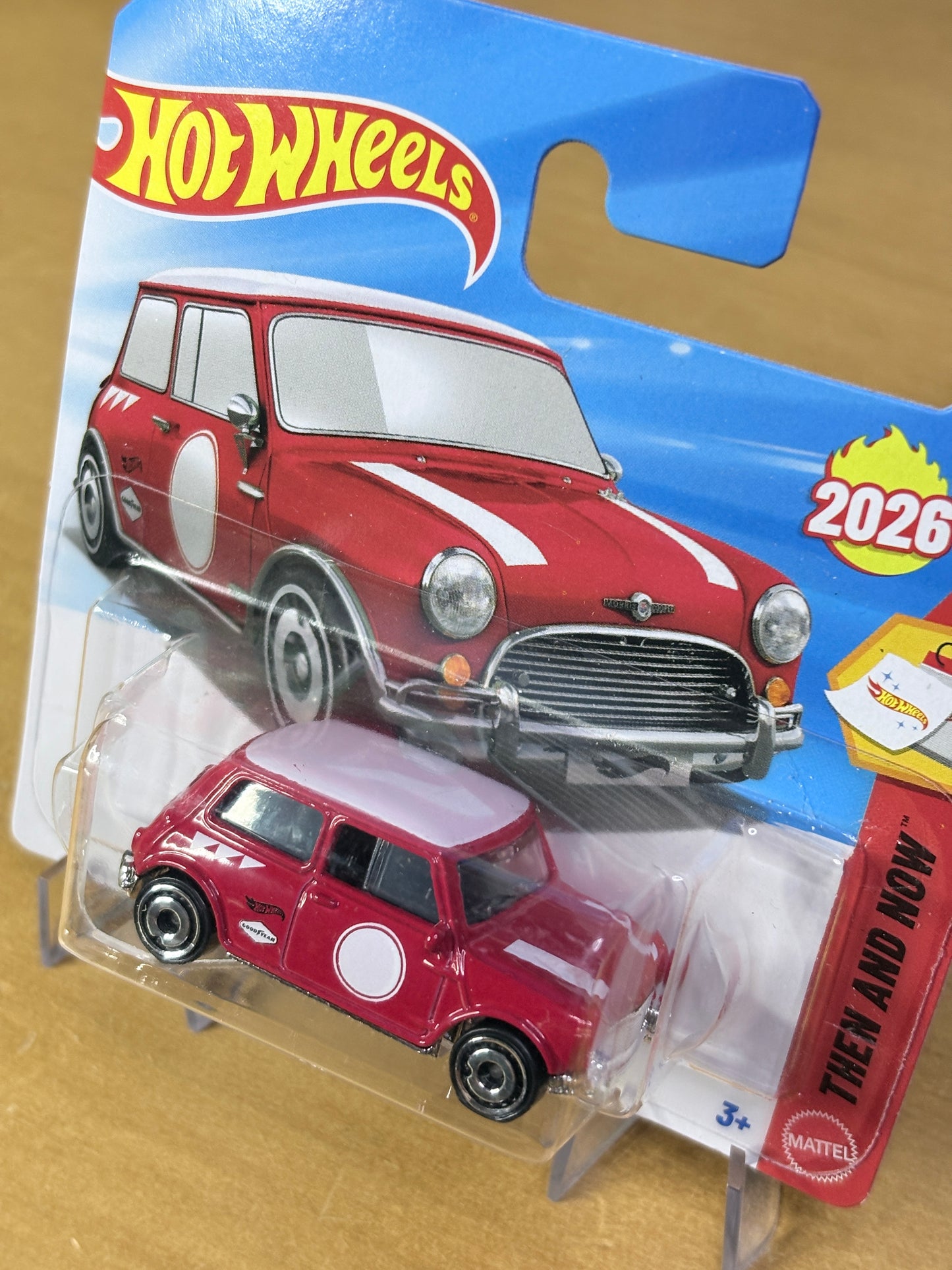 Hot Wheels Austin Mini Cooper S | 2026 Then and Now 1/10 Mainline Short Card