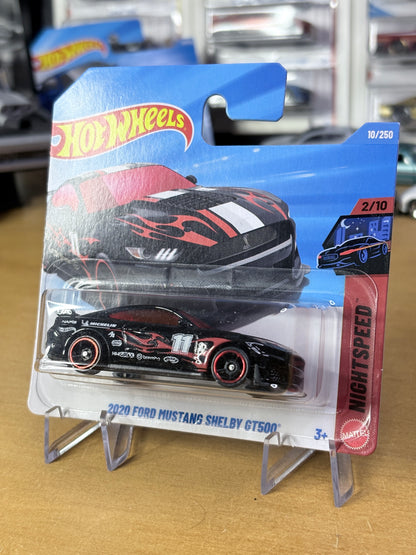 Hot Wheels 2020 Ford Mustang Shelby GT500 | 2026 Nightspeed 2/10 Mainline Short Card