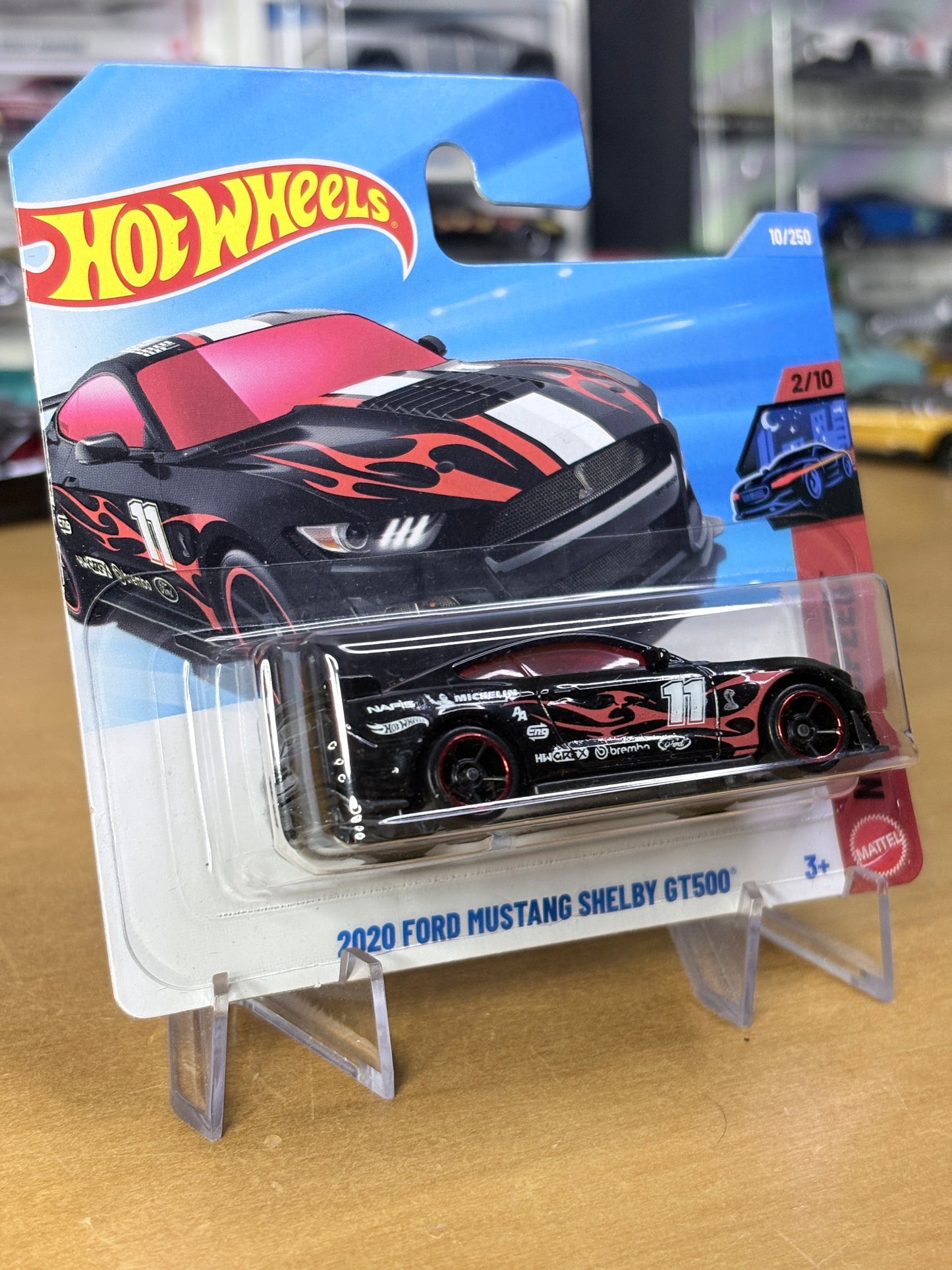 Hot Wheels 2020 Ford Mustang Shelby GT500 | 2026 Nightspeed 2/10 Mainline Short Card