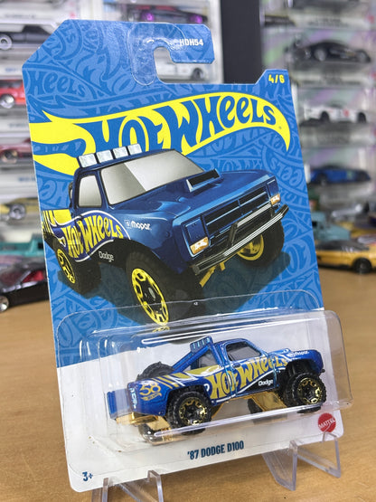 Hot Wheels '87 Dodge D100 | 2026 Hot Wheels Anniversary 4/6