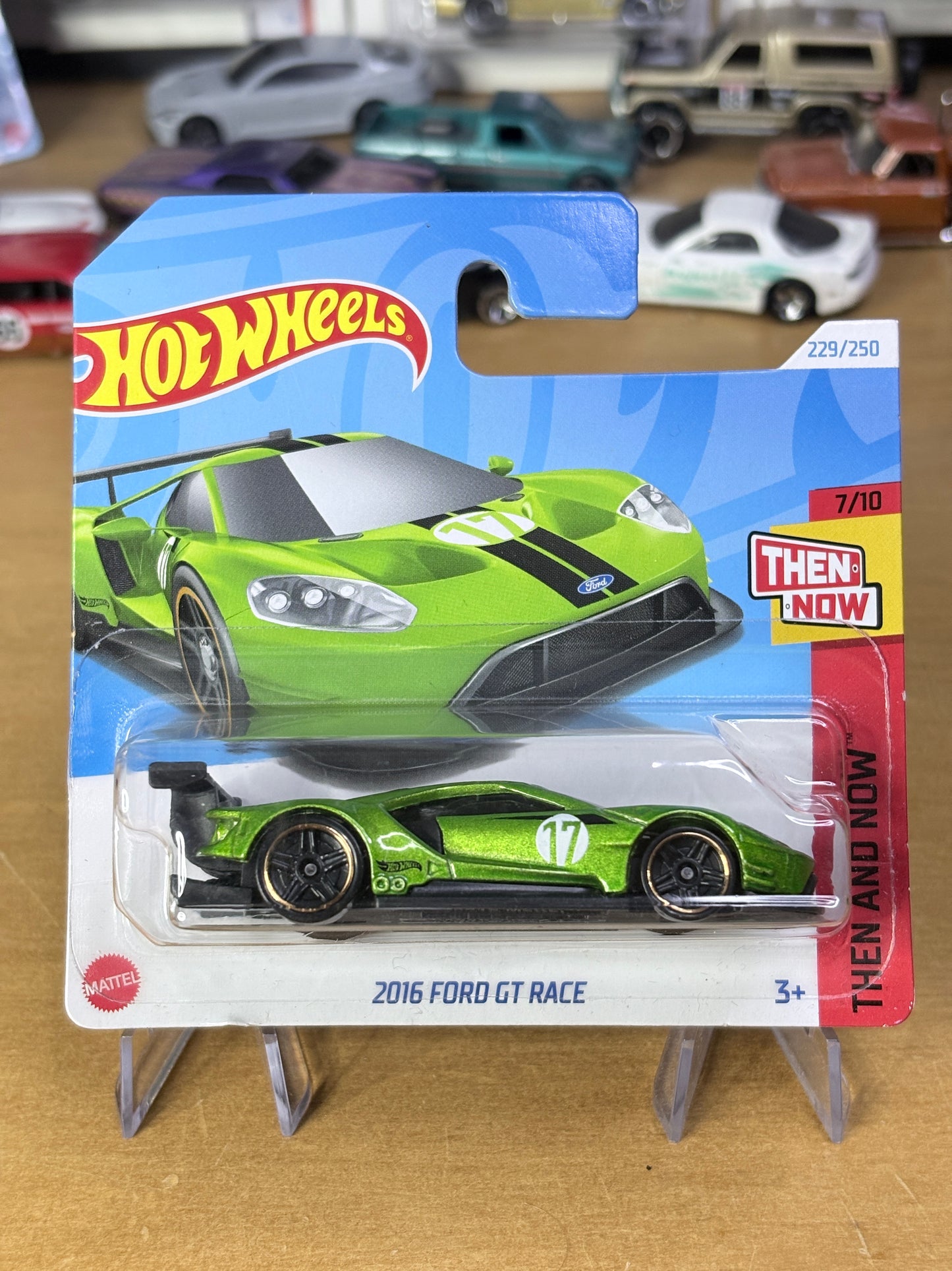 Hot Wheels 2016 Ford GT Race | 2024 Then and Now 7/10 Mainline
